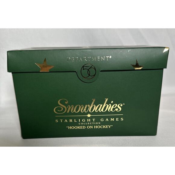 Adorable 2004 "Hooked on Hockey" Snowbaby, #56.69972, Dept. 56 - Picture 3 of 6